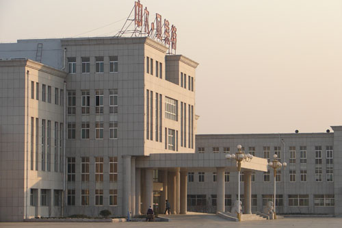 中大貝萊特公司辦公樓雨蓬工程